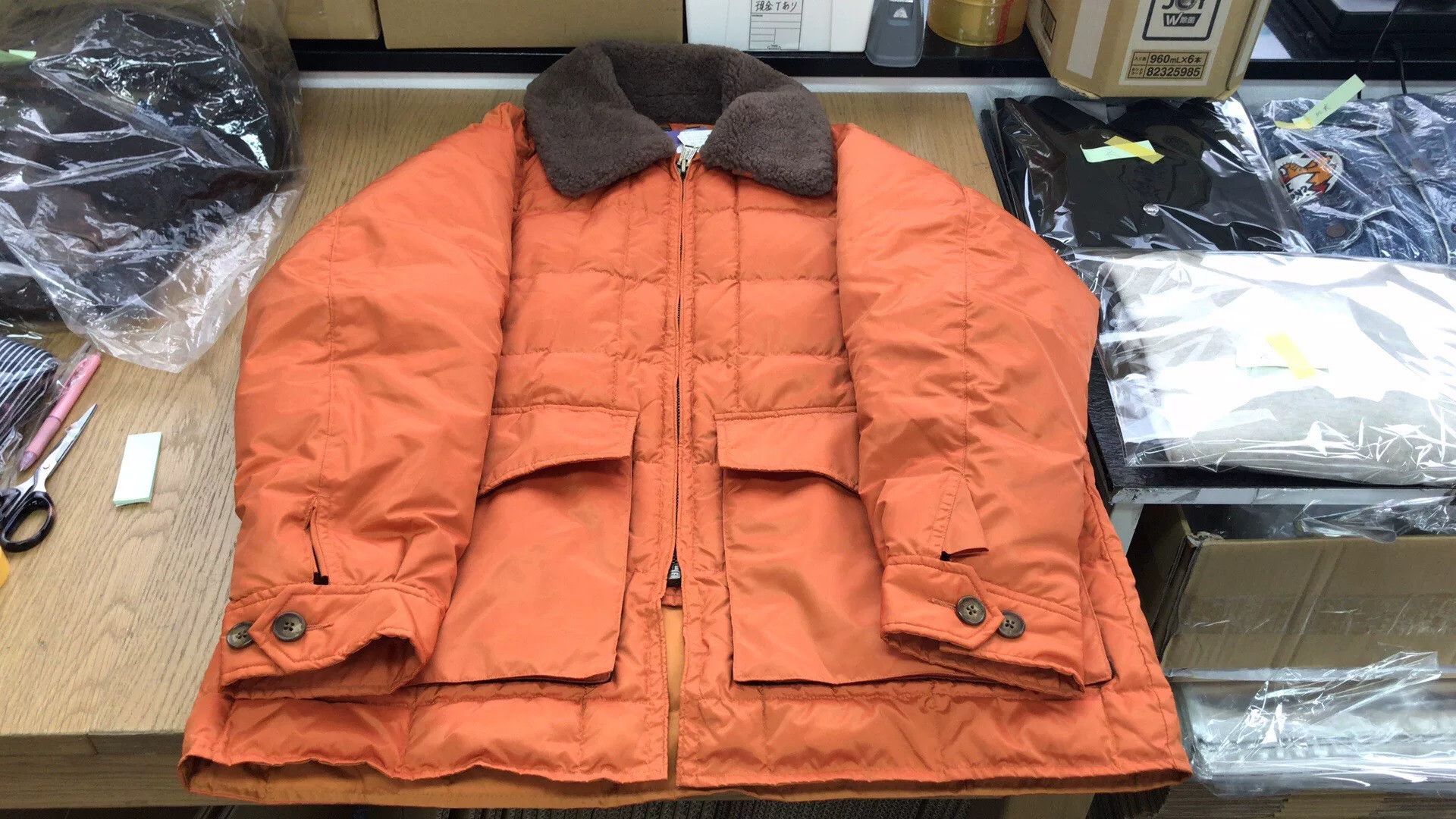 Beams Plus Vintage Americana Style Puffer Jacket Size US M / EU 48-50 / 2 - 3 Thumbnail