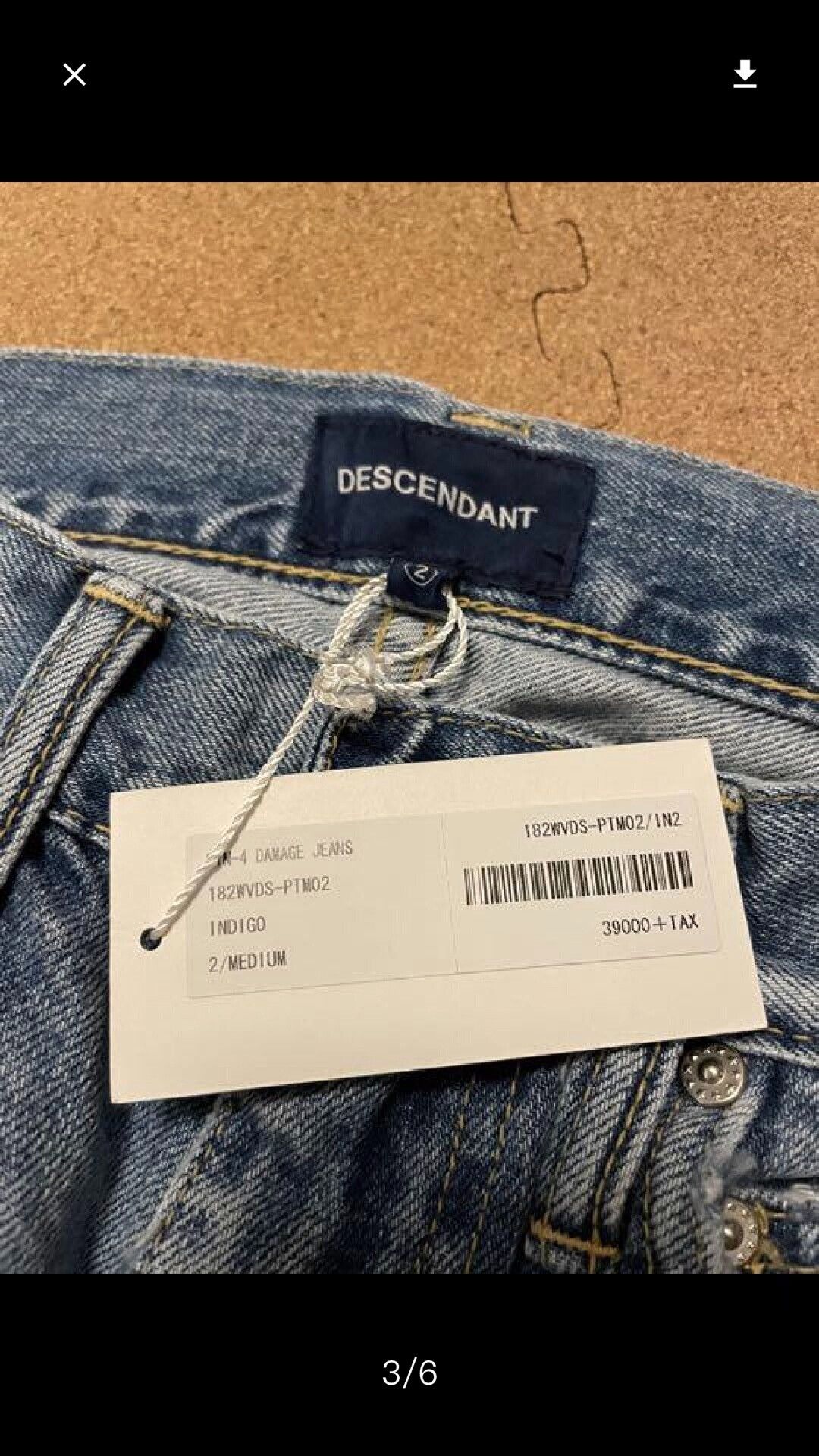 Criminal Damage Damage Jeans with Rips and Distressing Size US 28 / EU 44 - 3 Thumbnail
