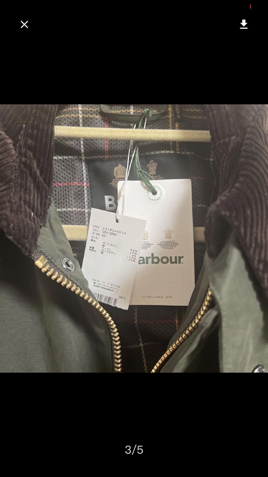 Barbour Barbour SL Beadle Waxed Jacket Size US M / EU 48-50 / 2 - 3 Thumbnail