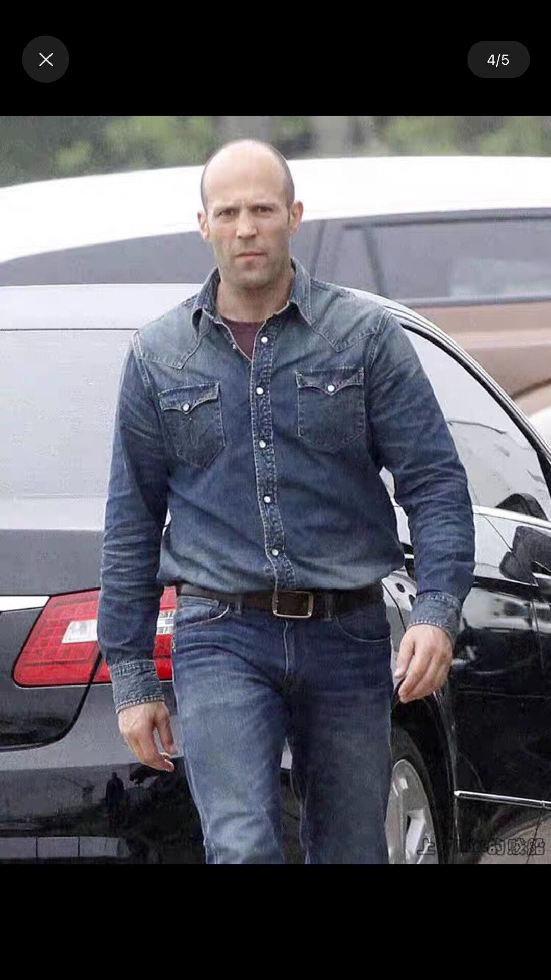 RRL Ralph Lauren RRL Denim Western Long Sleeve Shirt Size US M / EU 48-50 / 2 - 2 Thumbnail