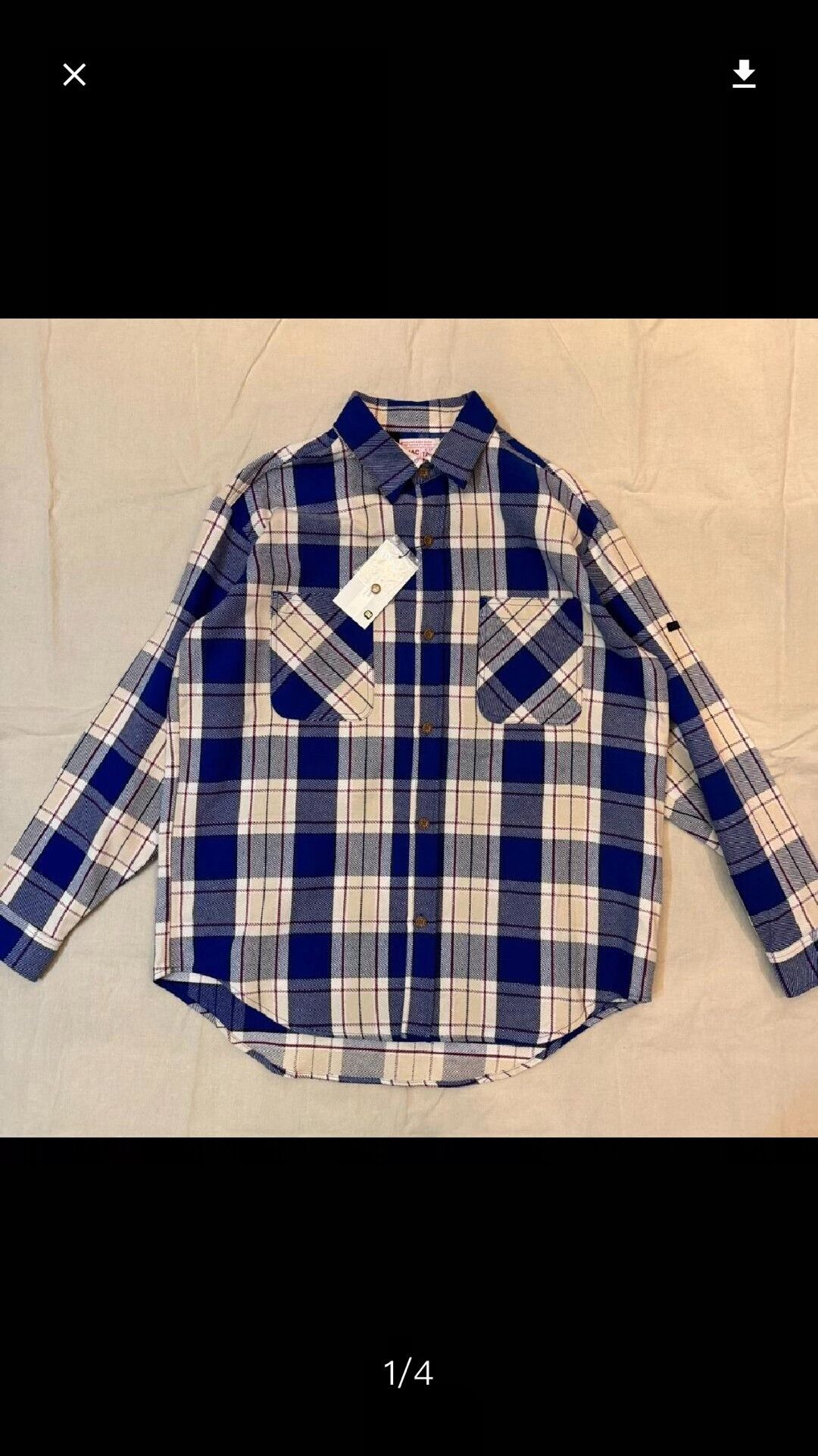 N.Hoolywood N.HOOLYWOOD BIGMAC Check Shirt Size US M / EU 48-50 / 2 - 4 Thumbnail
