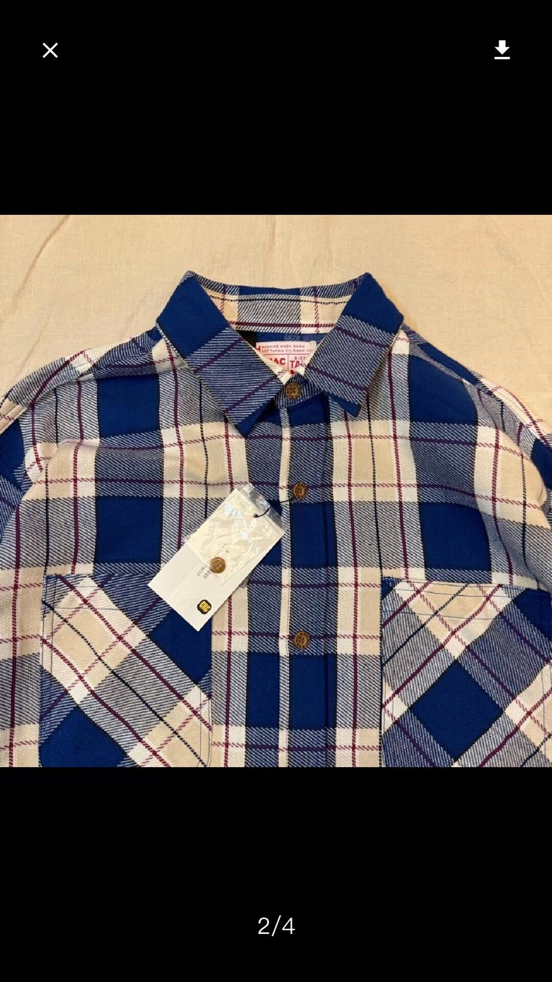 N.Hoolywood N.HOOLYWOOD BIGMAC Check Shirt Size US M / EU 48-50 / 2 - 5 Thumbnail