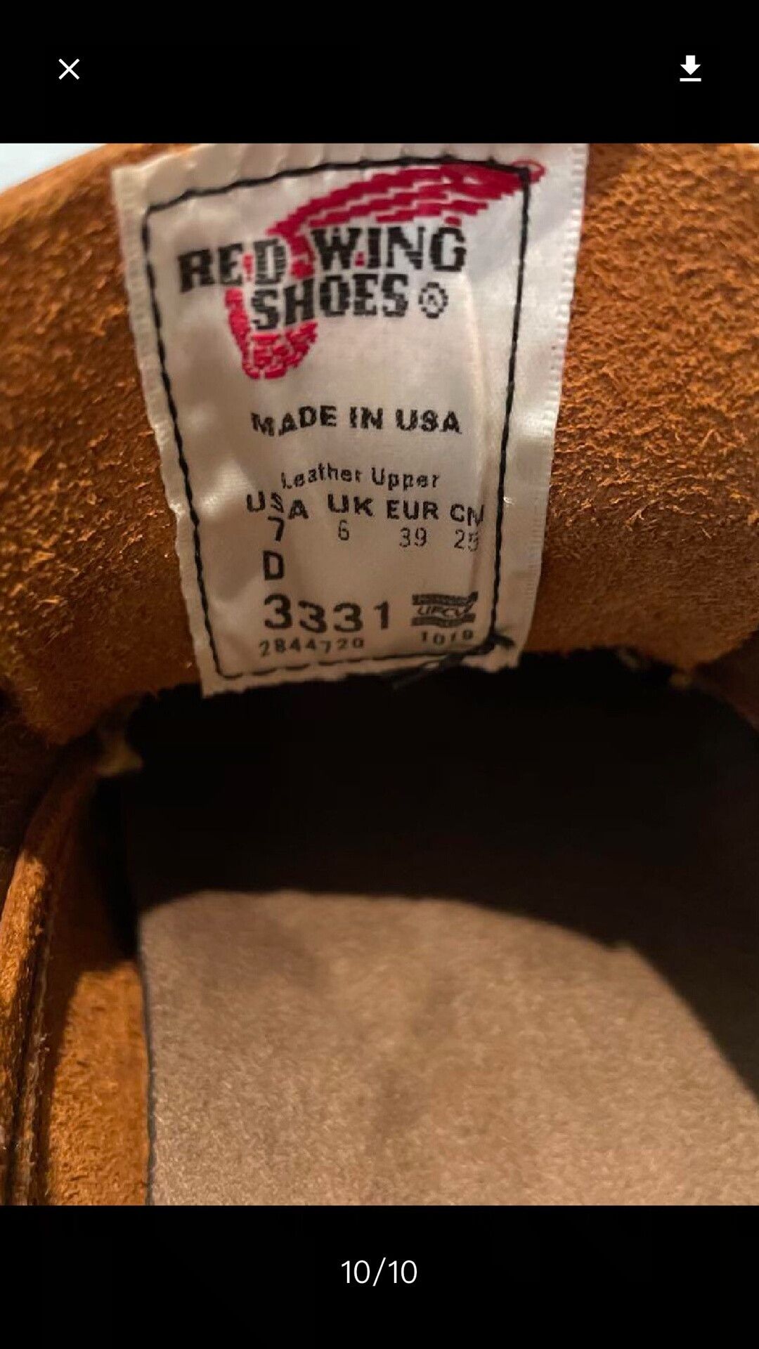Red Wing Red Wing 3331 Weekender Camp Moc Shoes Size US 8 / EU 41 - 9 Thumbnail