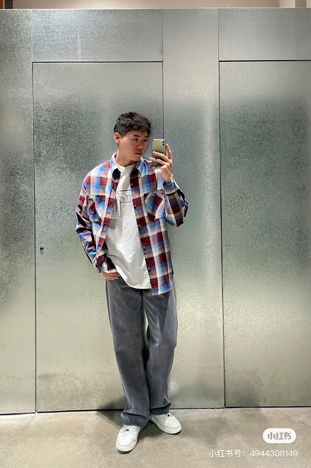N.Hoolywood N.HOOLYWOOD BIGMAC Shirt in Check Pattern Size US M / EU 48-50 / 2 - 3 Thumbnail