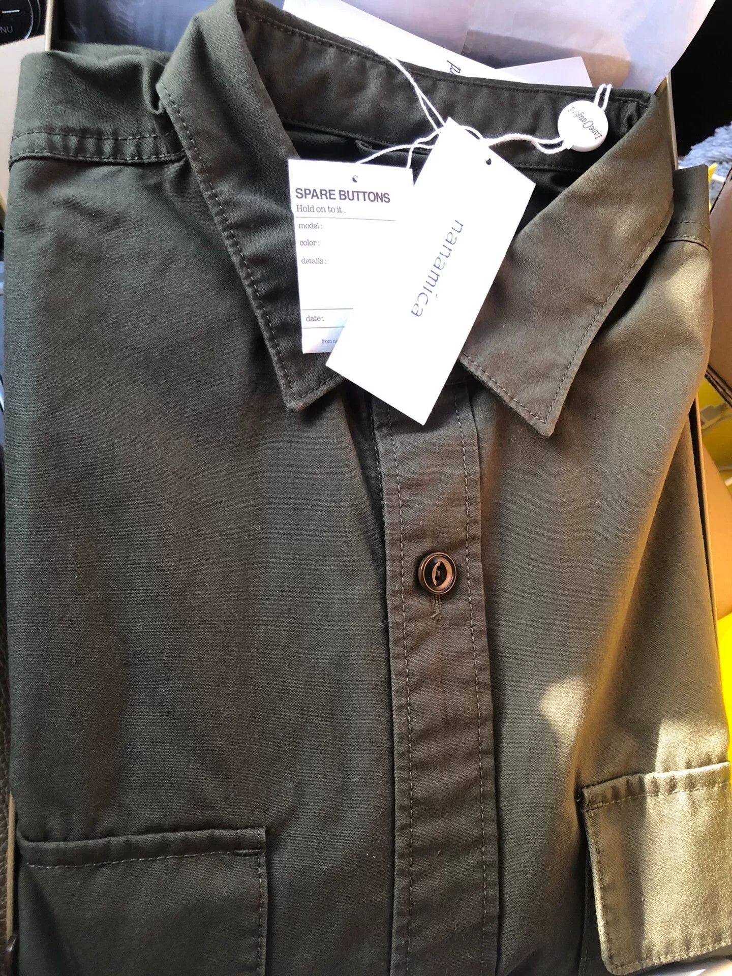 Nanamica Nanamica Utility Wind Shirt Medium Size Size US M / EU 48-50 / 2 - 2 Thumbnail