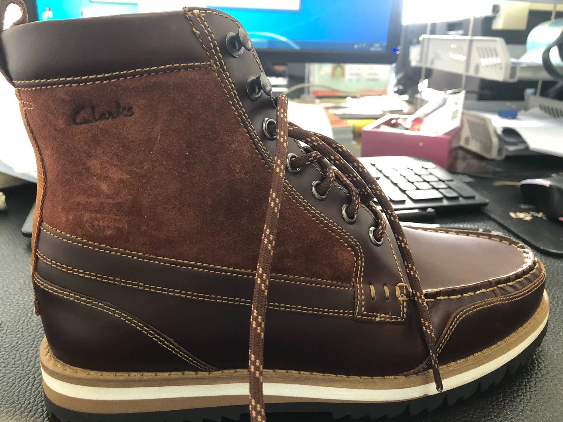 Clarks Clarks Martin Boots Size 41 Gear Shoes Size US 8 / EU 41 - 5 Thumbnail