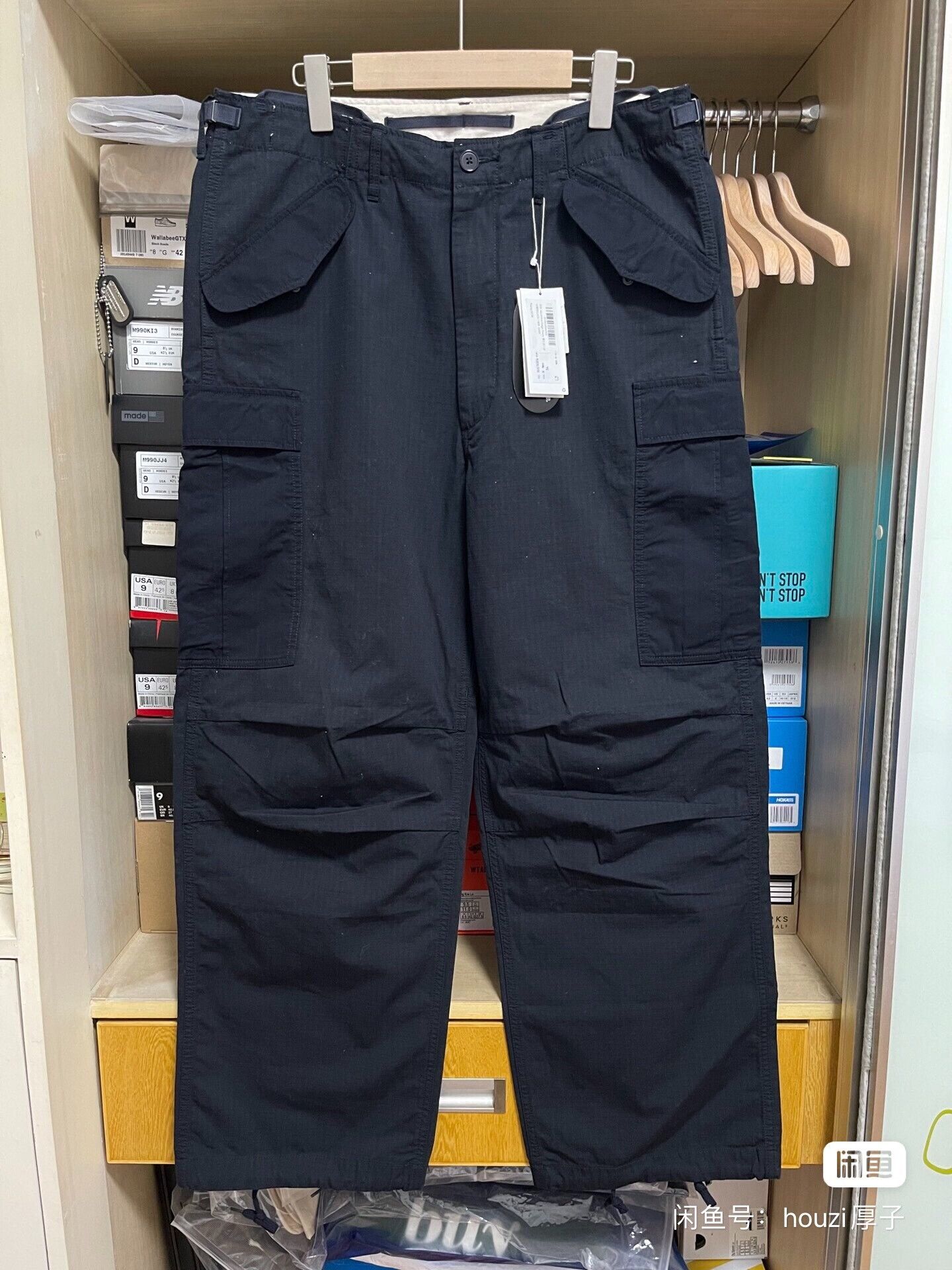 Nanamica Nanamica Cargo Pants in Navy Blue Size US 32 / EU 48 - 7 Thumbnail