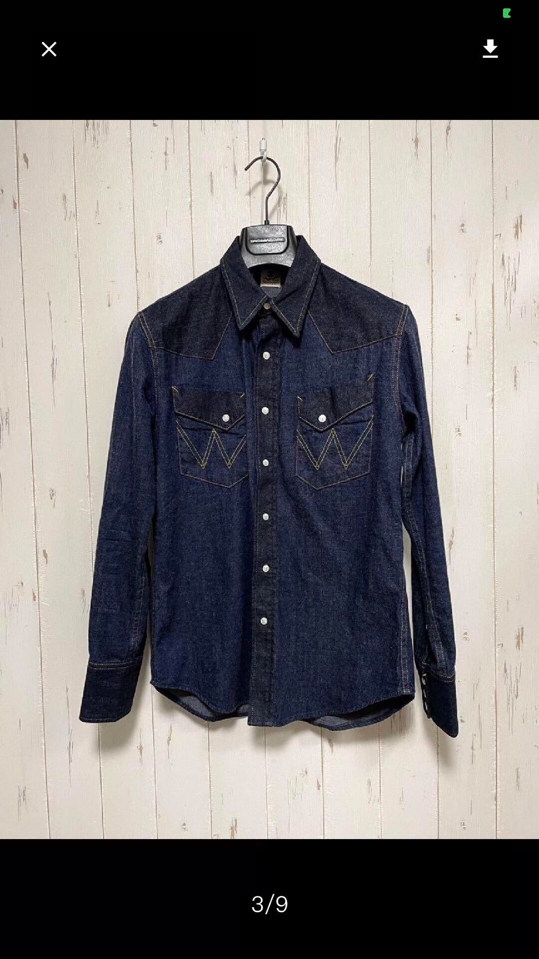 N.Hoolywood Wrangler N.HOOLYWOOD Collaboration Western Shirt Size US S / EU 44-46 / 1 - 3 Thumbnail