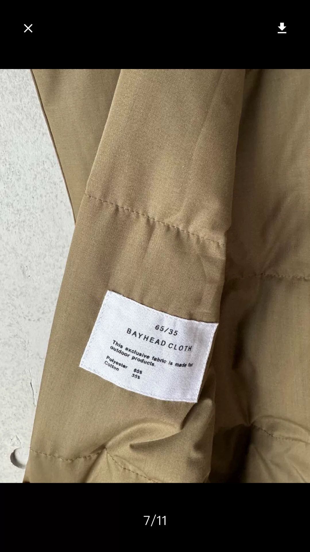 Nanamica New Nanamica Khaki Vest for Fall Size US L / EU 52-54 / 3 - 5 Thumbnail
