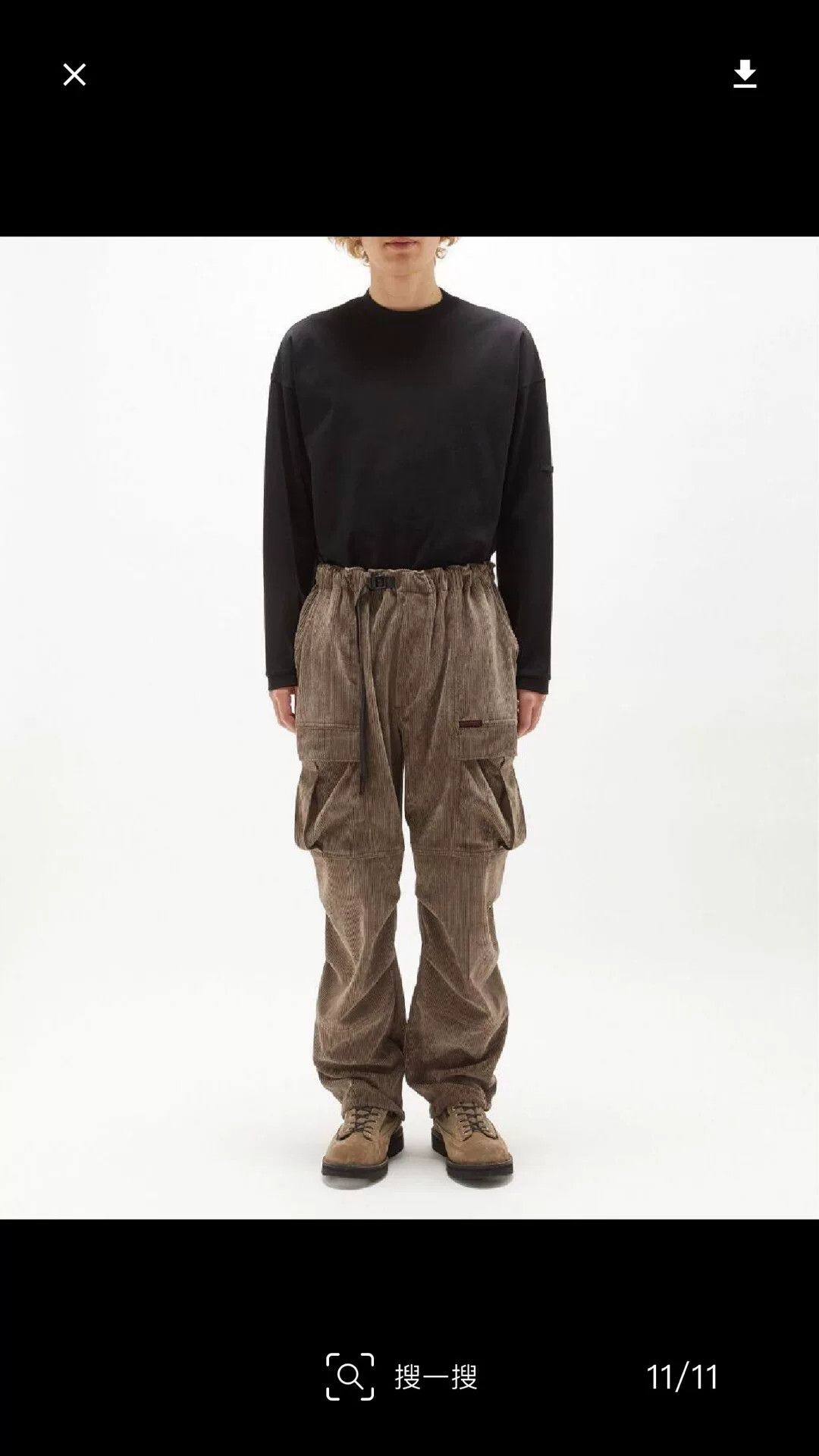N.Hoolywood N.HOOLYWOOD x Gramicci Beige Cargo Pants Size US 34 / EU 50 - 2 Thumbnail