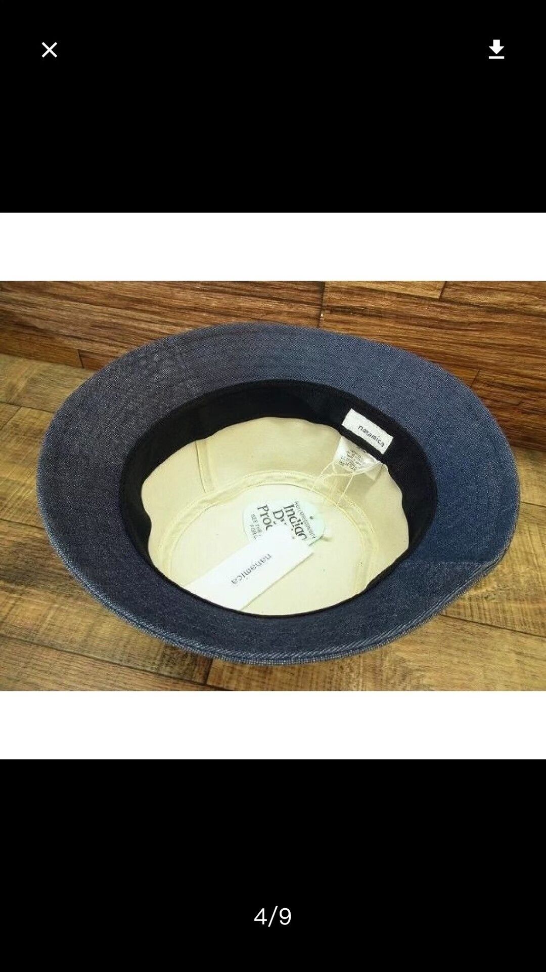 Nanamica New Nanamica Denim Hat with Tags Size ONE SIZE - 3 Thumbnail