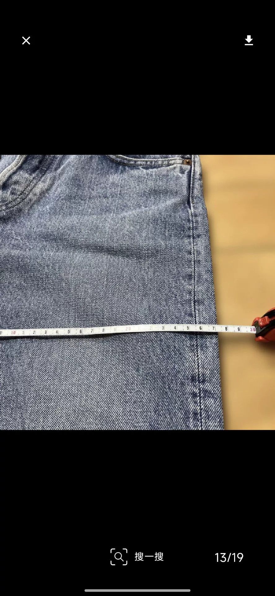 Orslow orslow Blue Straight Leg Denim Pants Size US 28 / EU 44 - 3 Thumbnail