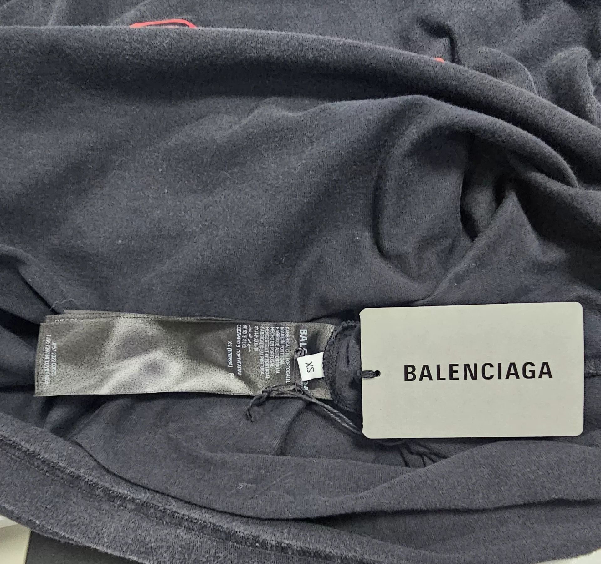 Balenciaga Balenciaga Black Vintage Short Sleeve T-Shirt Size US XS / EU 42 / 0 - 7 Thumbnail