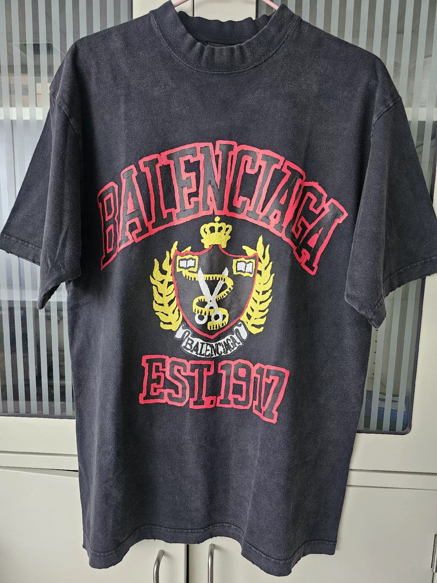 Balenciaga Balenciaga Black Vintage Short Sleeve T-Shirt Size US XS / EU 42 / 0 - 2 Thumbnail