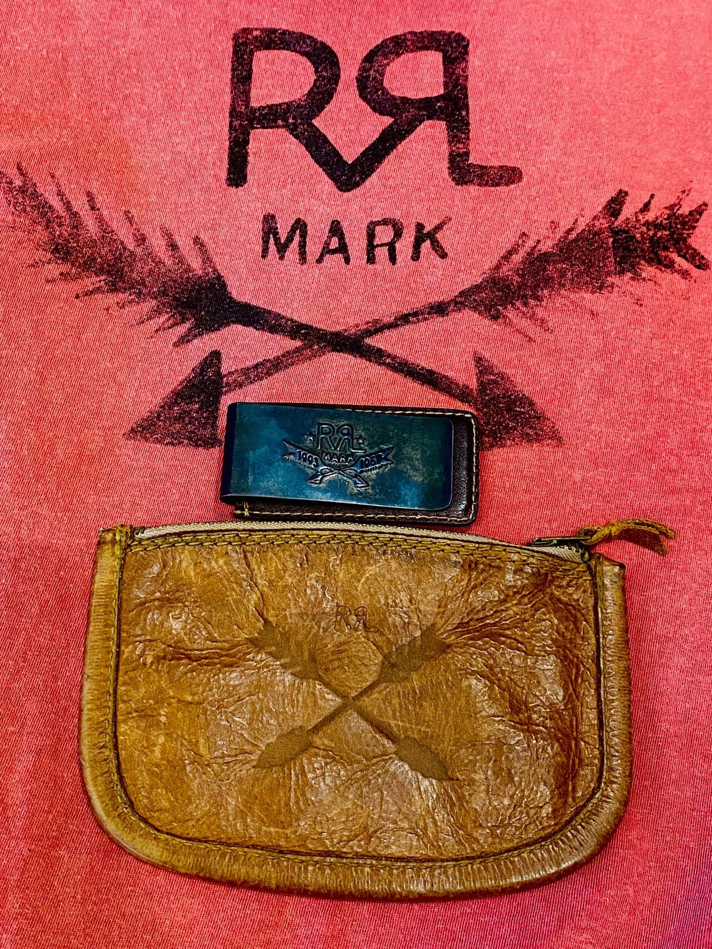 RRL Ralph Lauren RRL Vintage Leather Handmade Pouch Size ONE SIZE - 4 Thumbnail