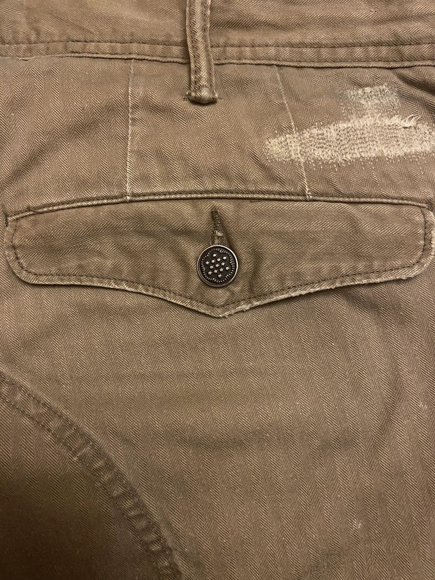 RRL Ralph Lauren Distressed Double RL RRL Cargo Pants Size US 36 / EU 52 - 6 Thumbnail