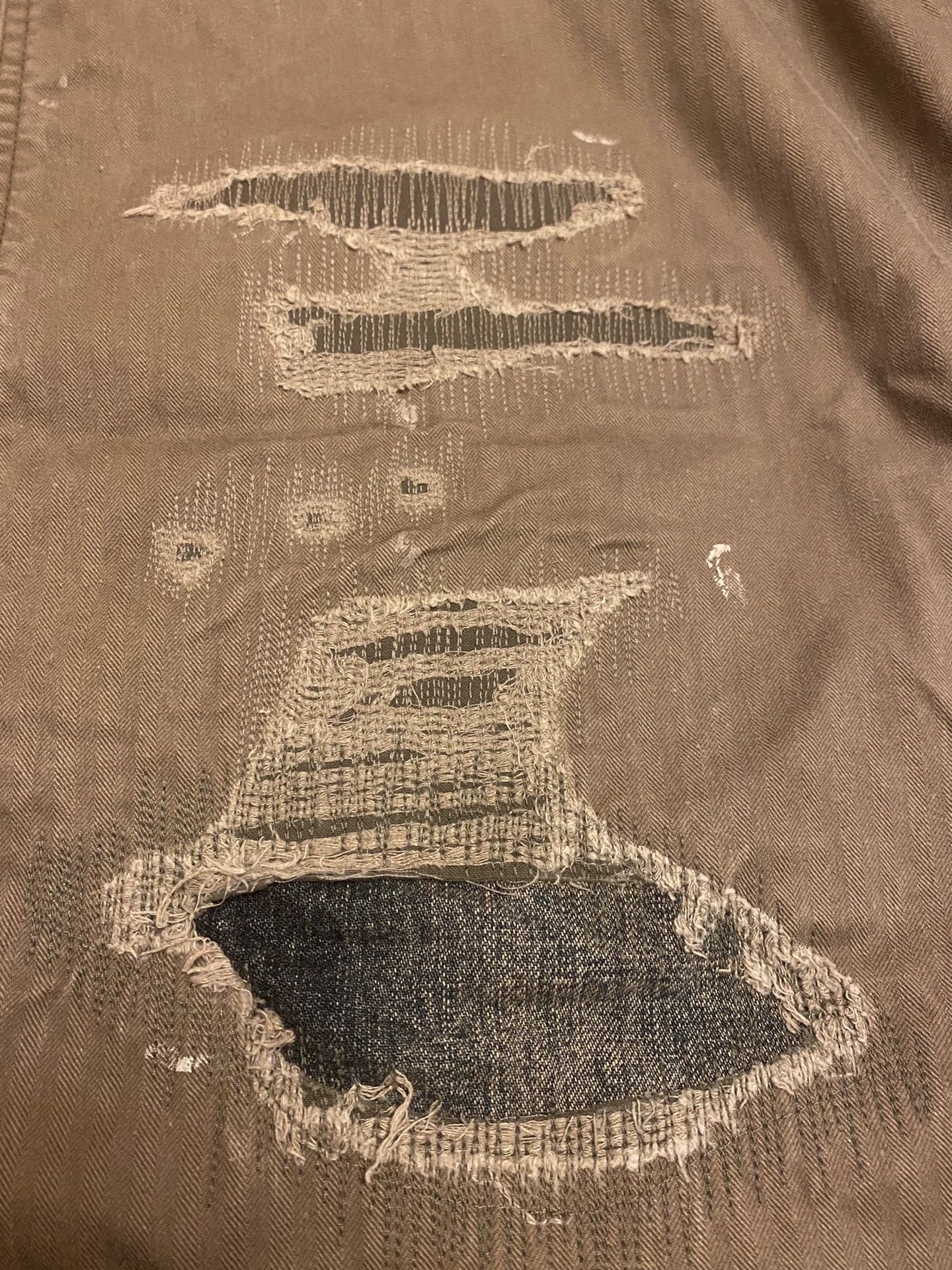 RRL Ralph Lauren Distressed Double RL RRL Cargo Pants Size US 36 / EU 52 - 4 Thumbnail