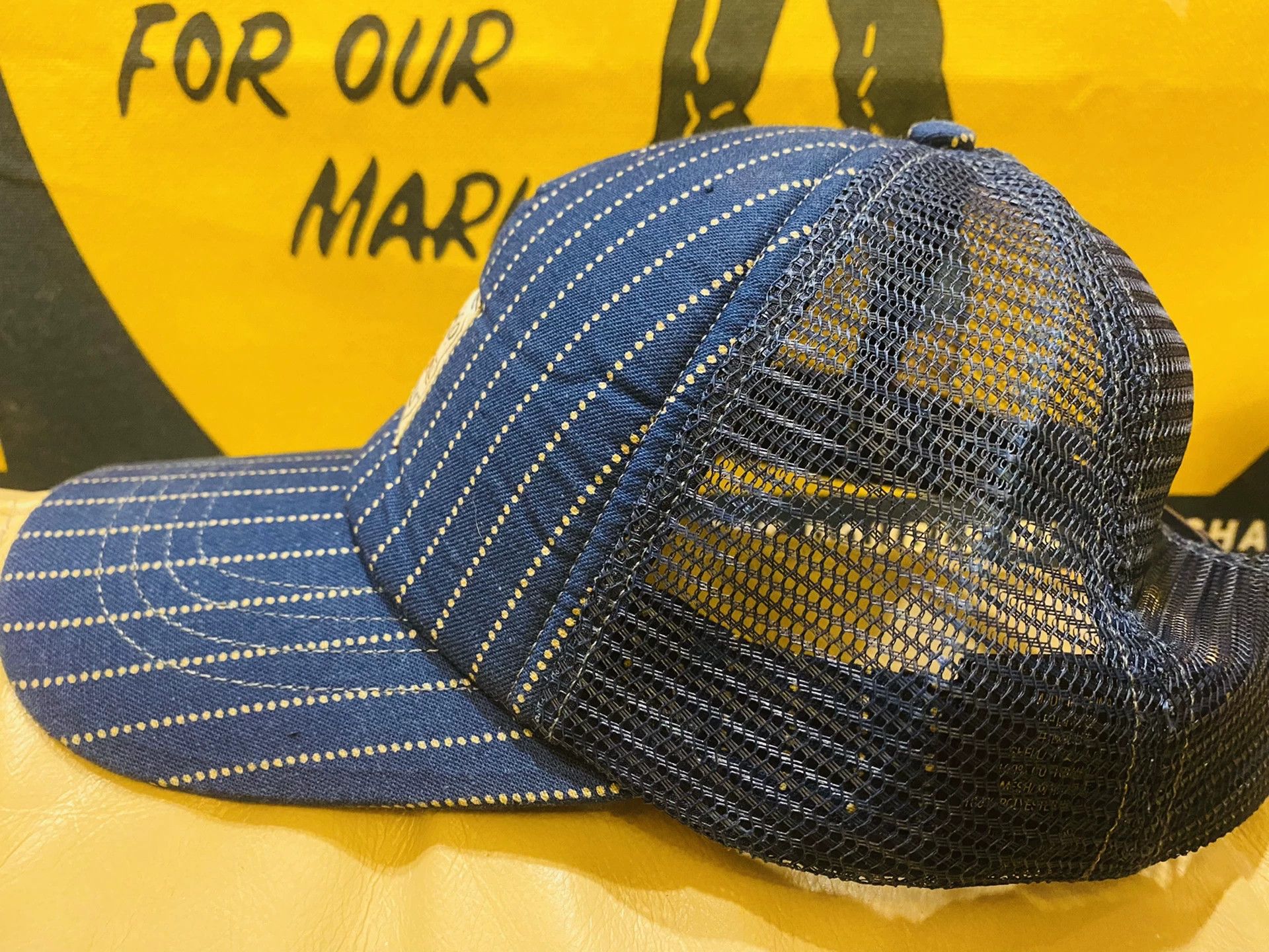 RRL Ralph Lauren RRL Wabash Blue Dye Baseball Cap Size ONE SIZE - 7 Thumbnail