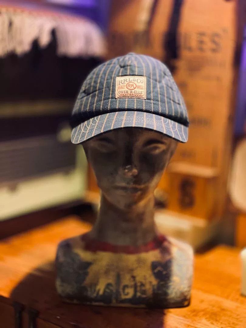 RRL Ralph Lauren RRL Wabash Blue Dye Baseball Cap Size ONE SIZE - 2 Thumbnail