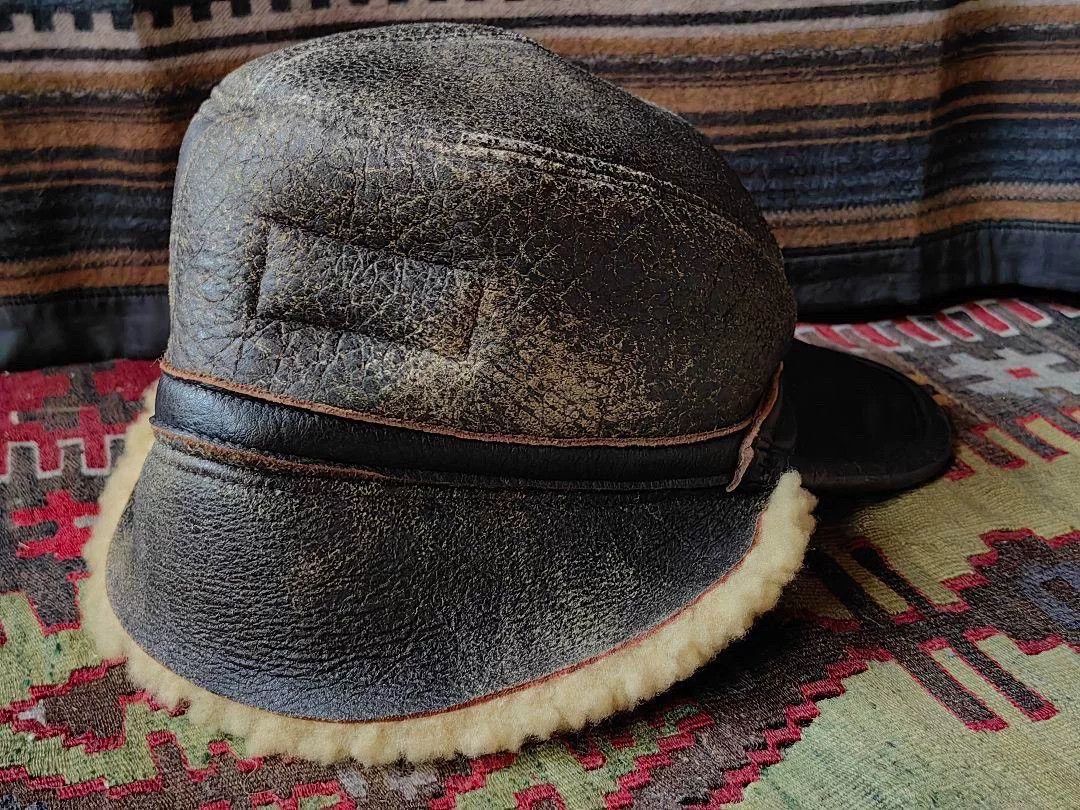 RRL Ralph Lauren Limited-Edition Shearling Cap Size ONE SIZE - 8 Thumbnail