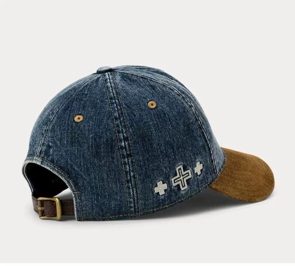 Polo Ralph Lauren Denim Day Dream Baseball Cap Size ONE SIZE - 8 Thumbnail