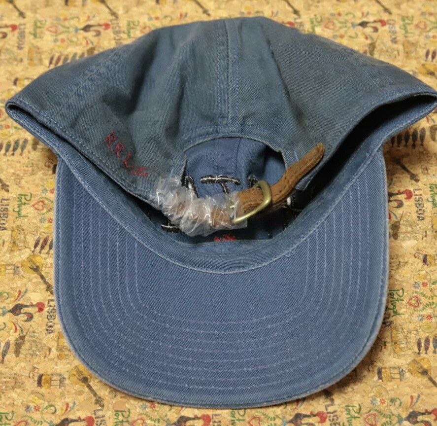 RRL Ralph Lauren Vintage Military Blue Captain Baseball Cap Size ONE SIZE - 5 Thumbnail
