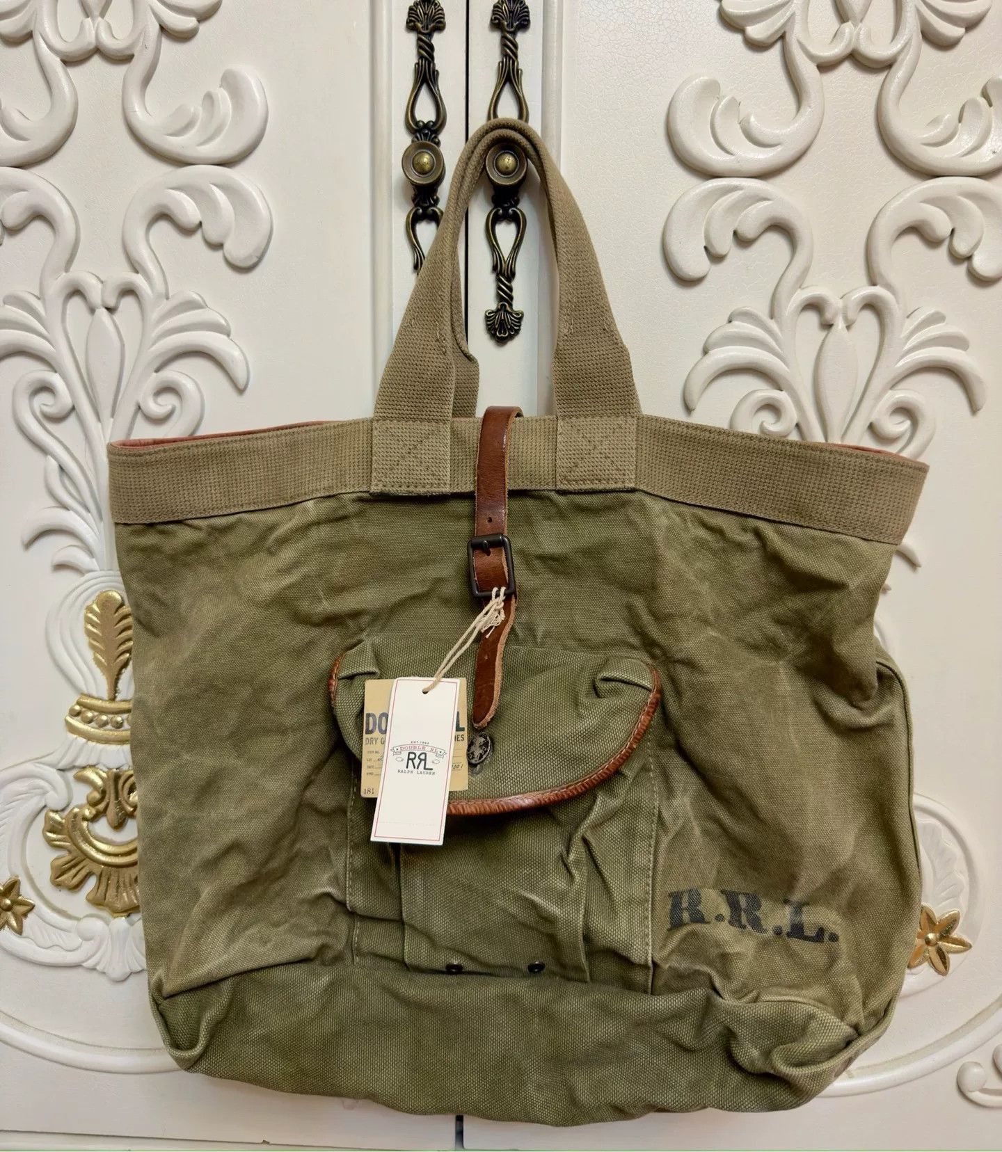 RRL Ralph Lauren Ralph Lauren RRL Military Tote Bag Size ONE SIZE - 4 Thumbnail