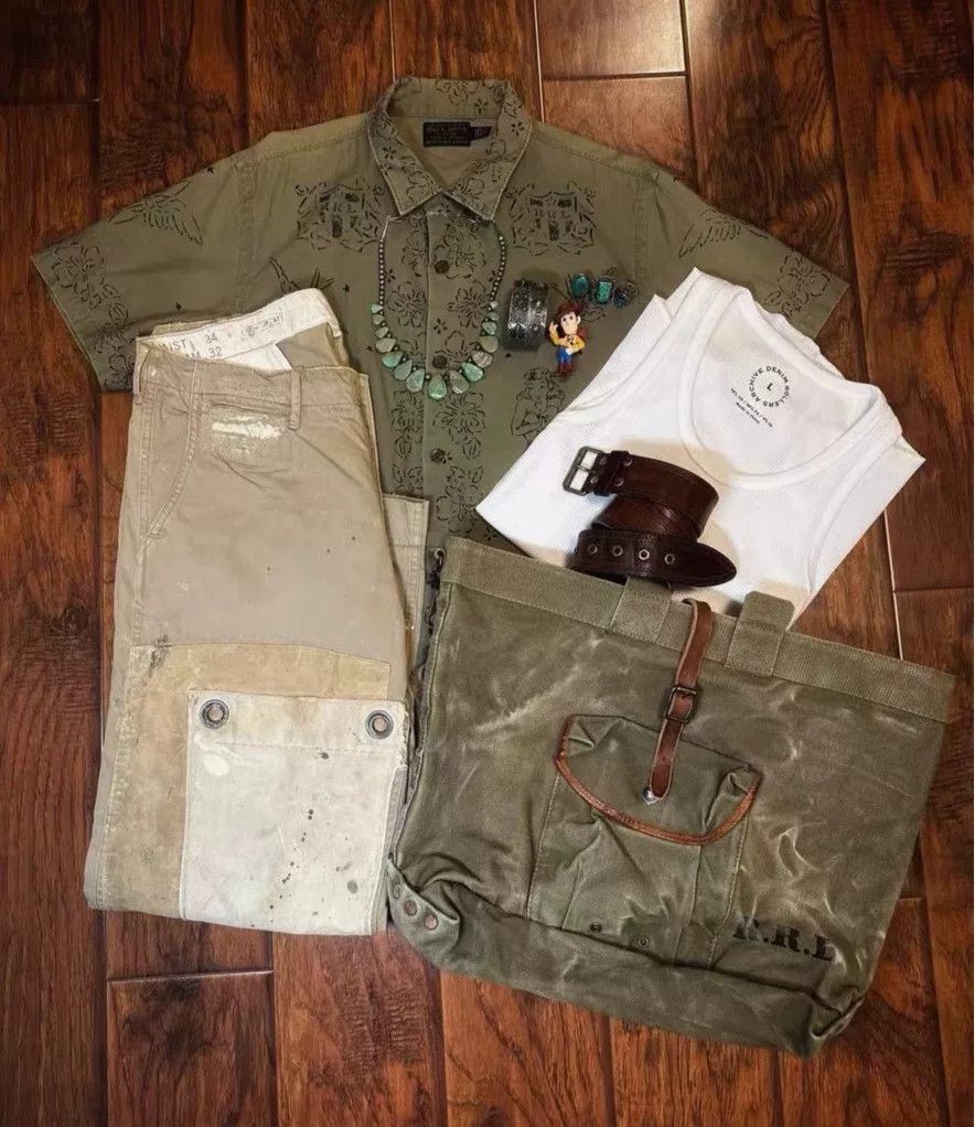RRL Ralph Lauren Ralph Lauren RRL Military Tote Bag Size ONE SIZE - 2 Thumbnail