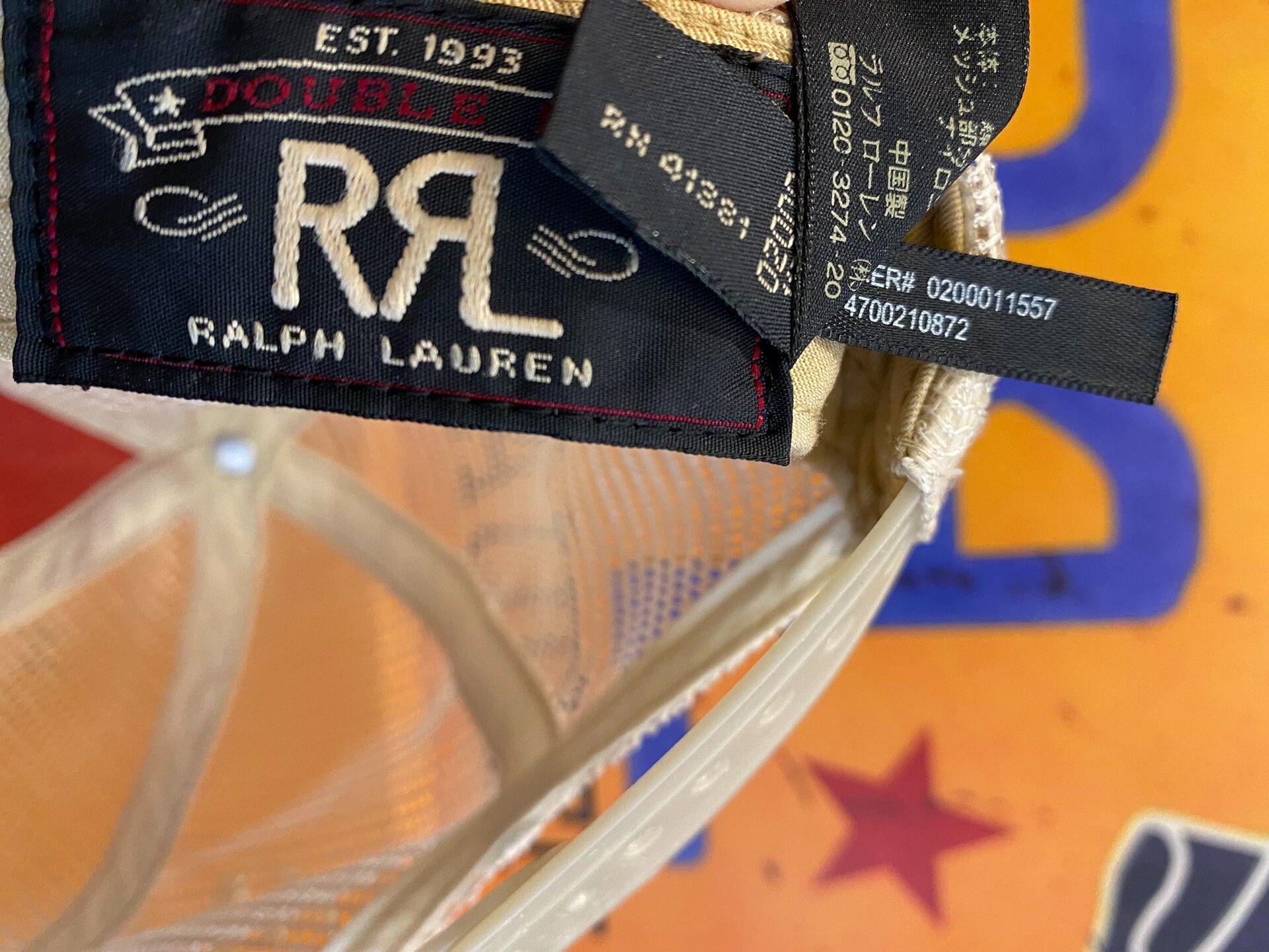RRL Ralph Lauren RRL Supply Vintage Cap Size ONE SIZE - 8 Thumbnail