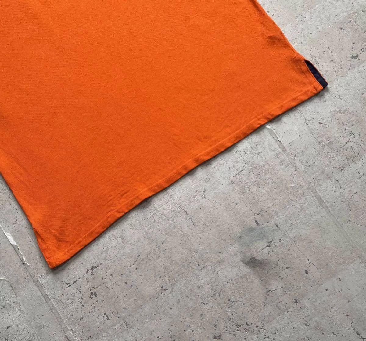 Polo Ralph Lauren Vintage Polo Ralph Lauren Orange Polo Shirt Size US XL / EU 56 / 4 - 5 Thumbnail