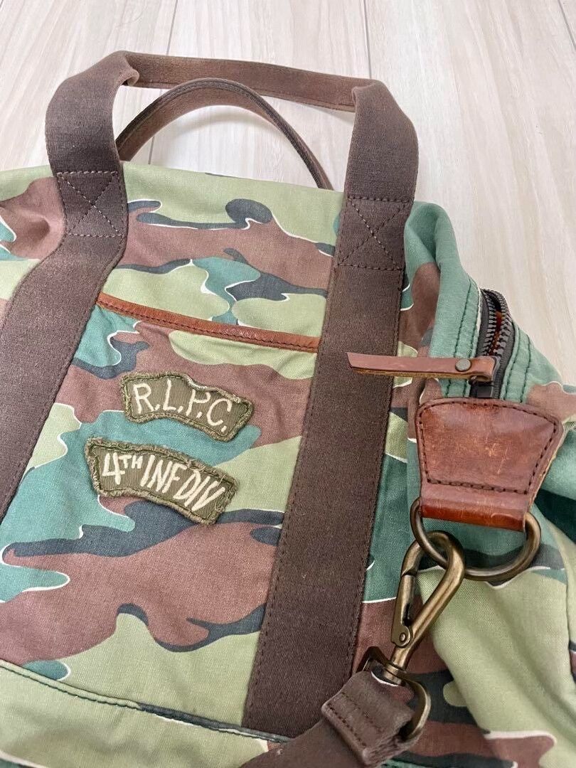 RRL Ralph Lauren Ralph Lauren Camouflage Boston Bag Size ONE SIZE - 7 Thumbnail