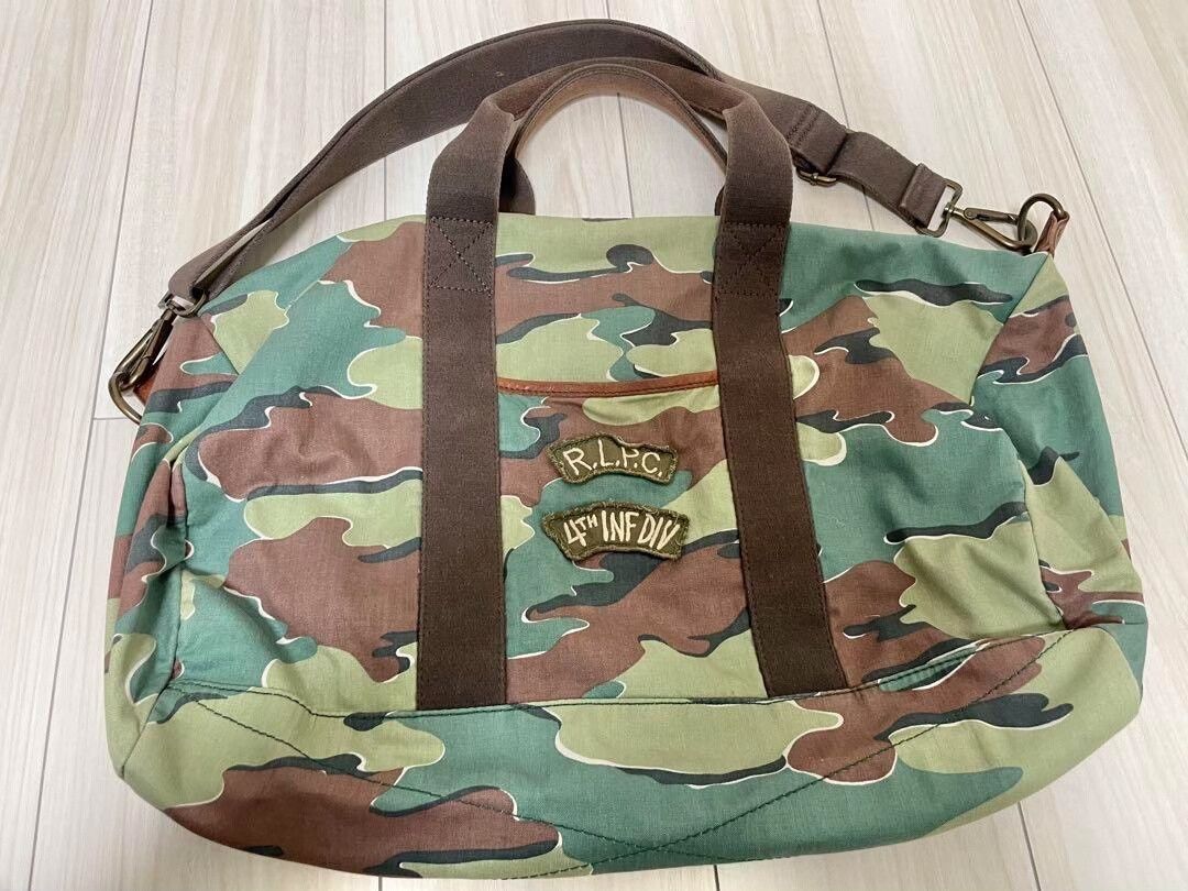 RRL Ralph Lauren Ralph Lauren Camouflage Boston Bag Size ONE SIZE - 2 Thumbnail