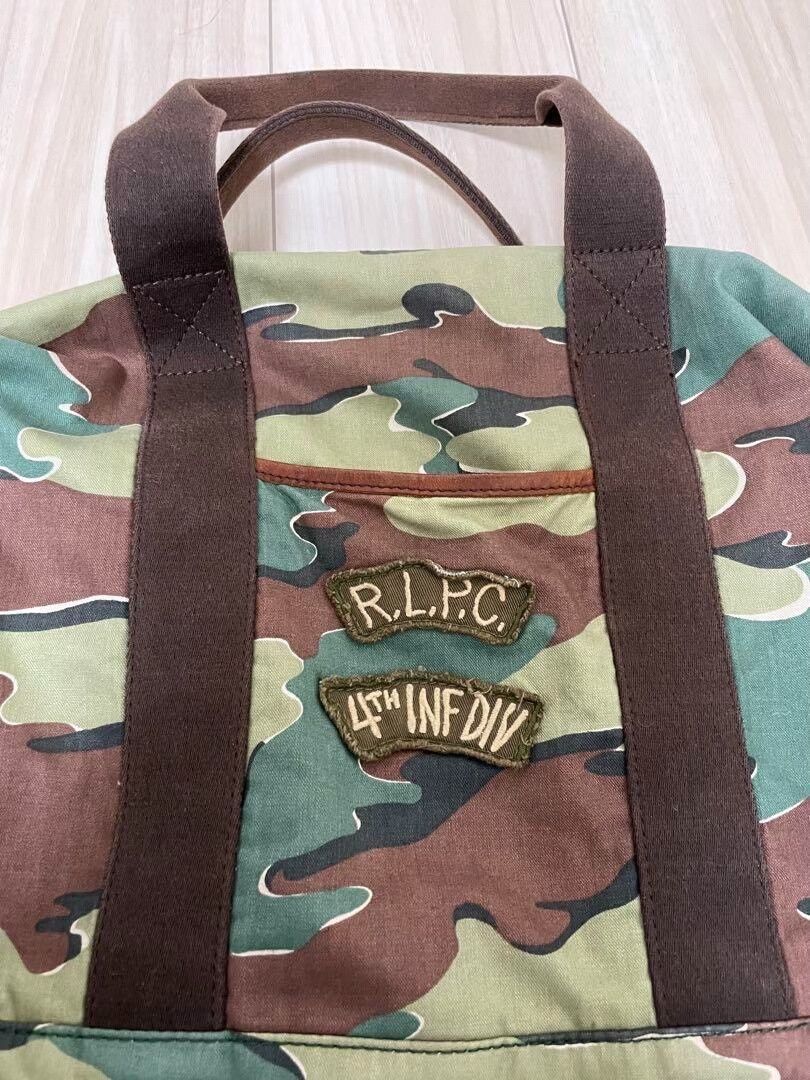 RRL Ralph Lauren Ralph Lauren Camouflage Boston Bag Size ONE SIZE - 8 Thumbnail