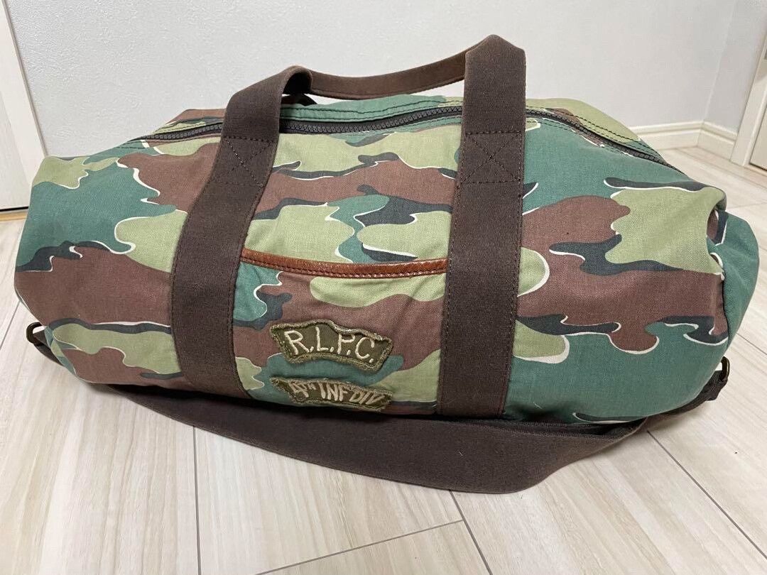 RRL Ralph Lauren Ralph Lauren Camouflage Boston Bag Size ONE SIZE - 6 Thumbnail