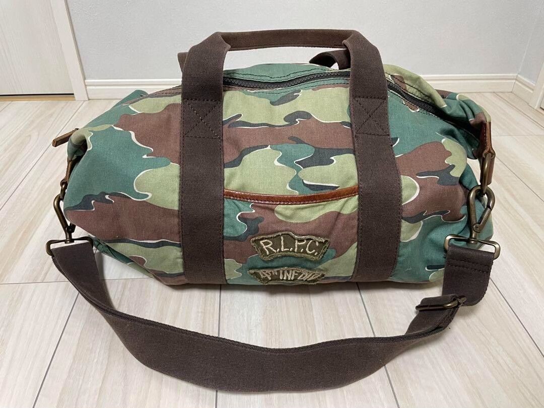 RRL Ralph Lauren Ralph Lauren Camouflage Boston Bag Size ONE SIZE - 4 Thumbnail