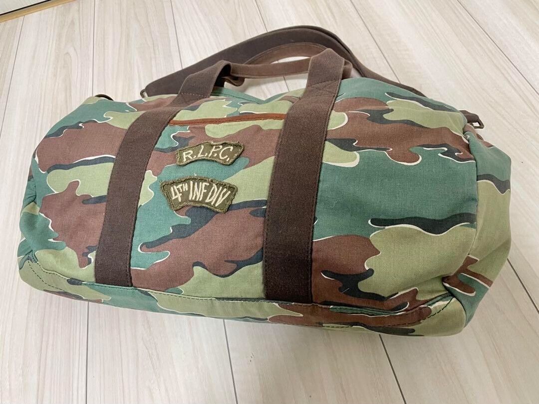 RRL Ralph Lauren Ralph Lauren Camouflage Boston Bag Size ONE SIZE - 5 Thumbnail