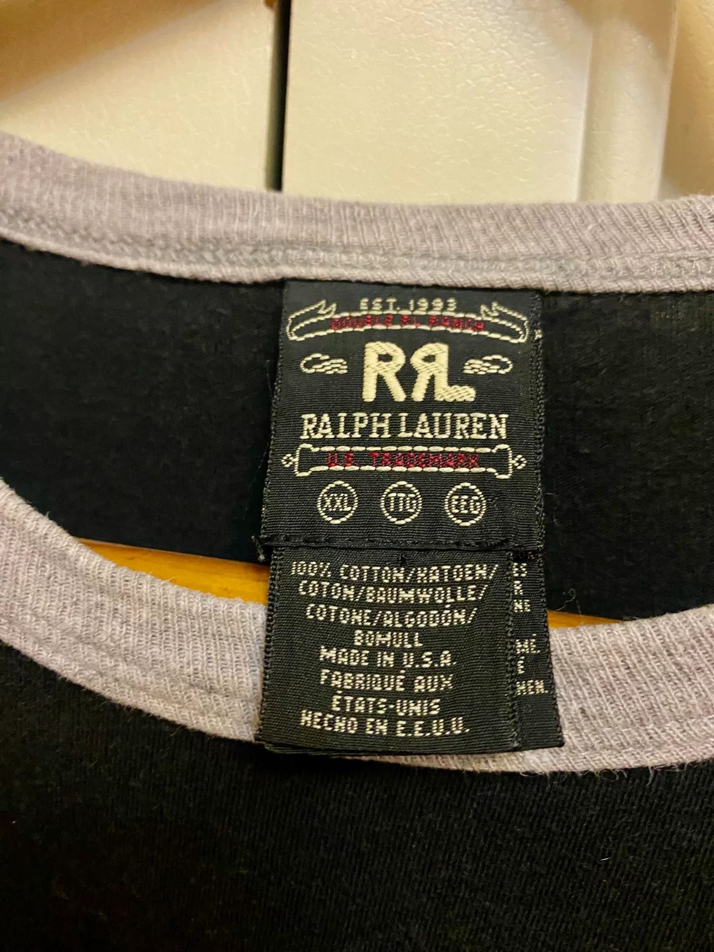 RRL Ralph Lauren Rare Vintage RRL Sunrise Logo T-Shirt Size US XXL / EU 58 / 5 - 5 Thumbnail