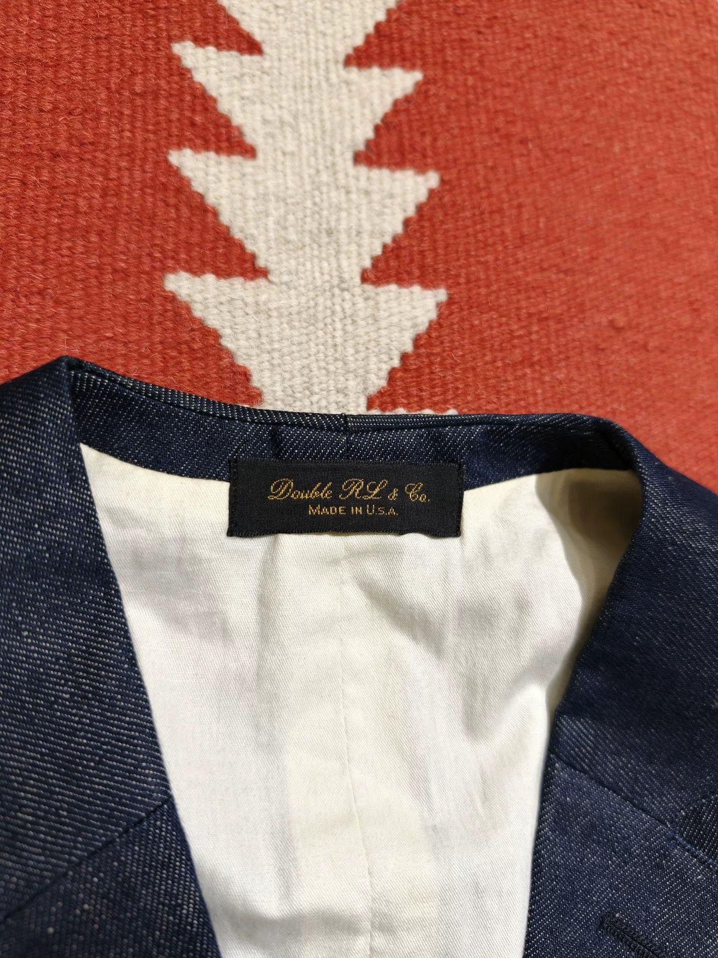 RRL Ralph Lauren RRL Double RL Denim Western Vest Size US M / EU 48-50 / 2 - 3 Thumbnail