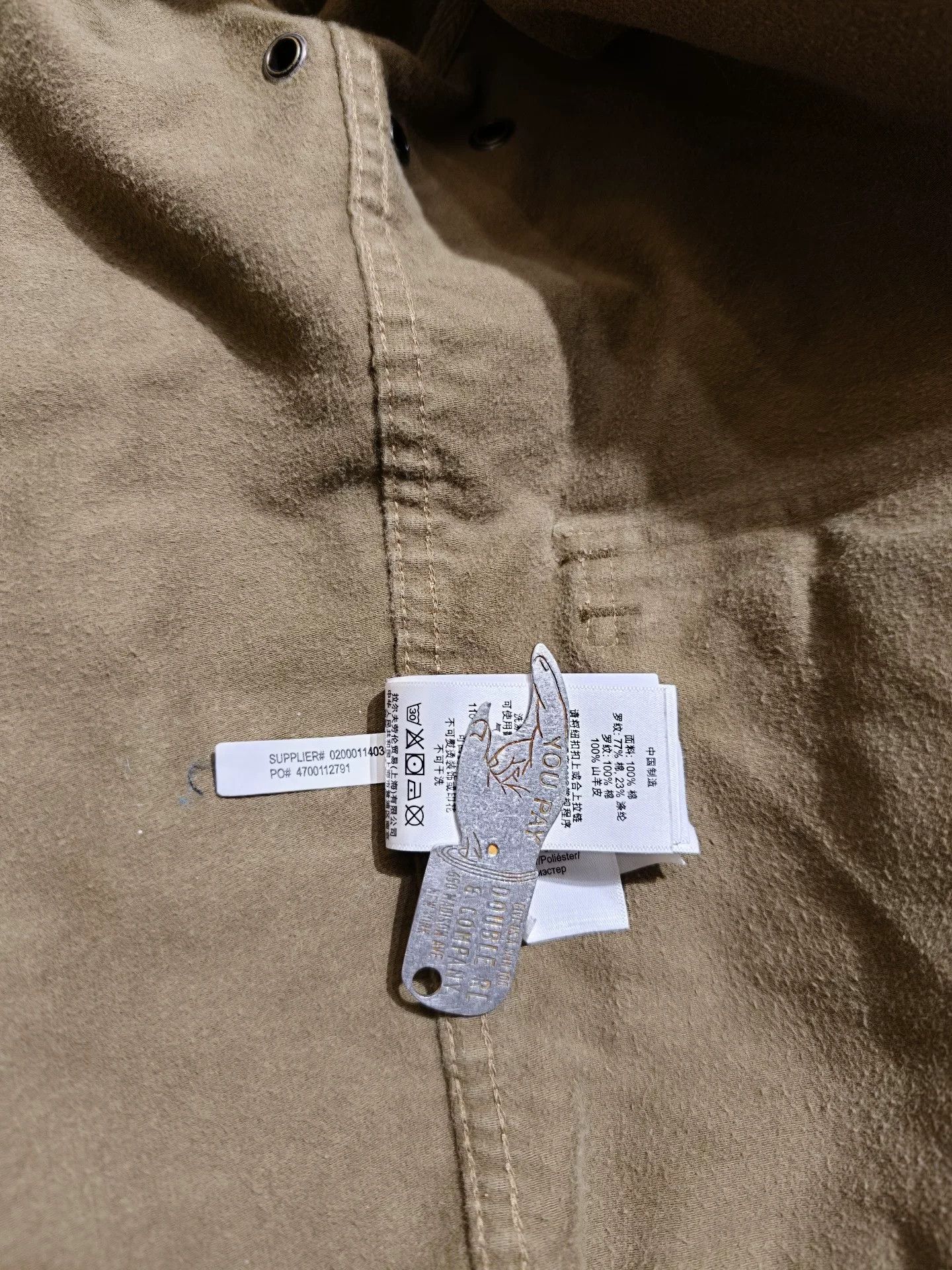 RRL Ralph Lauren RRL A1 Flight Jacket in Olive Brown Size US S / EU 44-46 / 1 - 7 Thumbnail