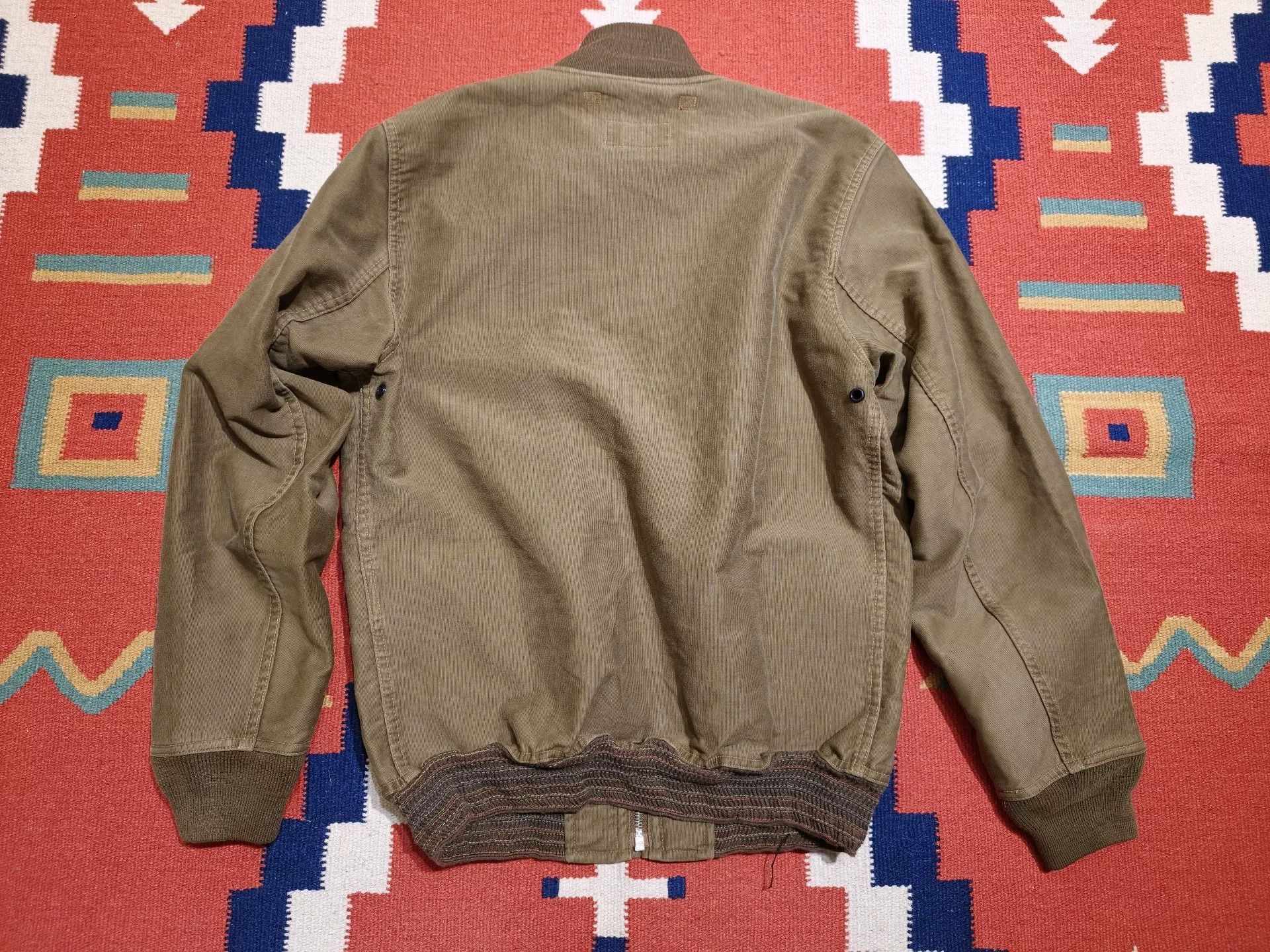 RRL Ralph Lauren RRL A1 Flight Jacket in Olive Brown Size US S / EU 44-46 / 1 - 5 Thumbnail