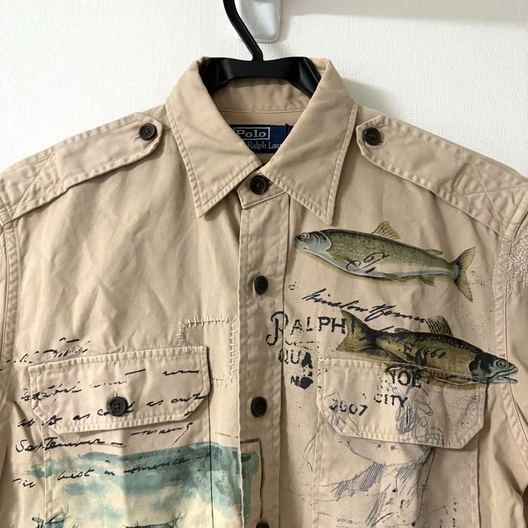 Ralph Lauren Rare Vintage Ralph Lauren Work Shirt Size US S / EU 44-46 / 1 - 2 Thumbnail