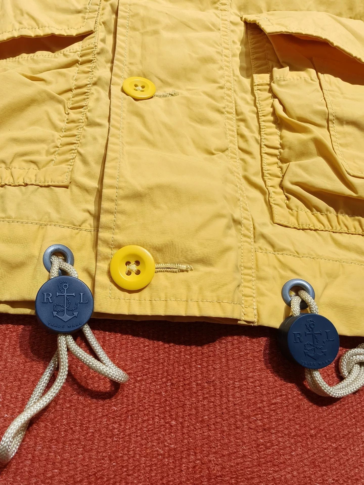 RRL Ralph Lauren Yellow Ralph Lauren Nautical Deck Jacket Size US M / EU 48-50 / 2 - 3 Thumbnail