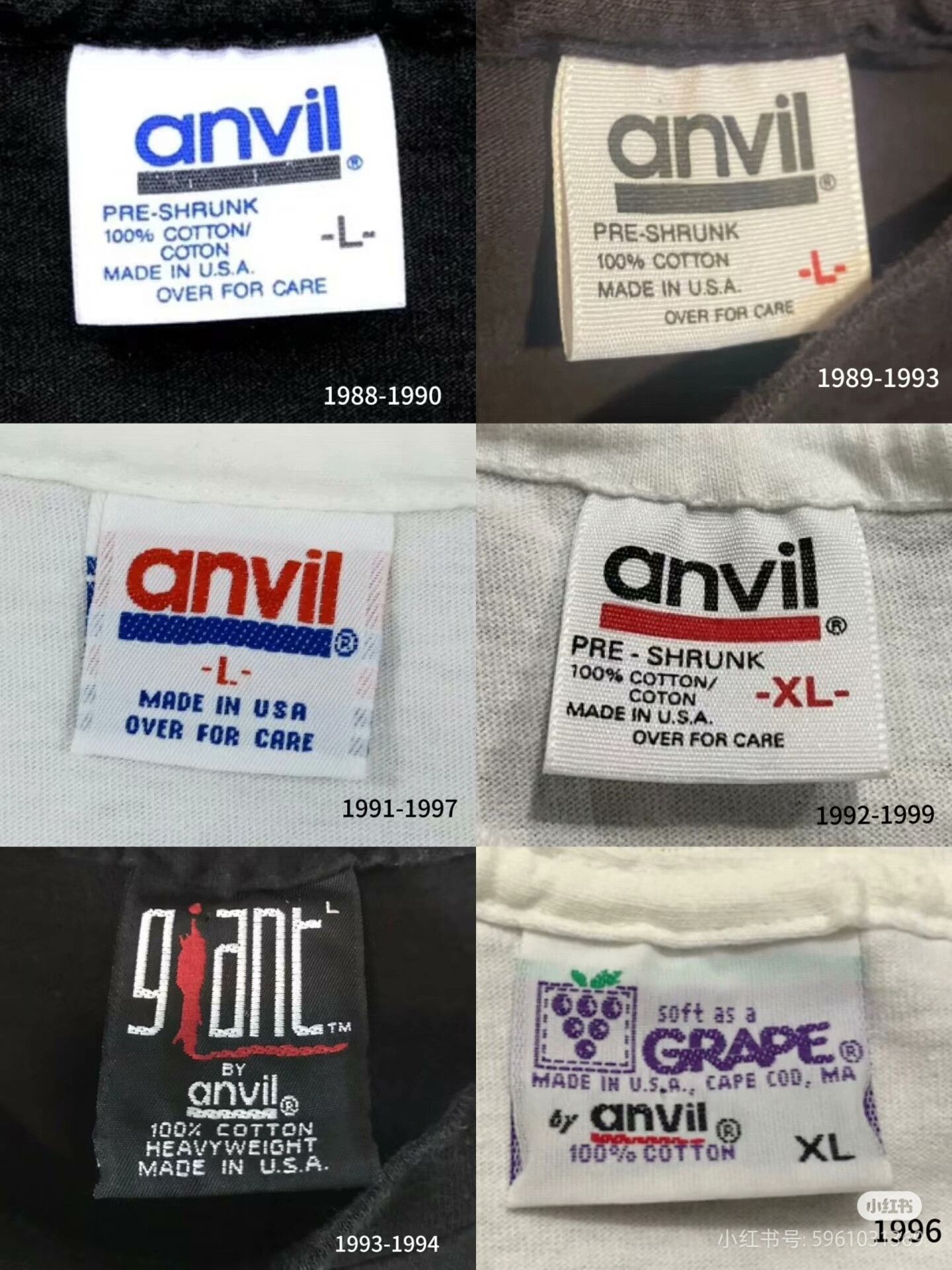 Vintage Vintage Anvil Skeleton Graphic Tee Size US L / EU 52-54 / 3 - 4 Thumbnail