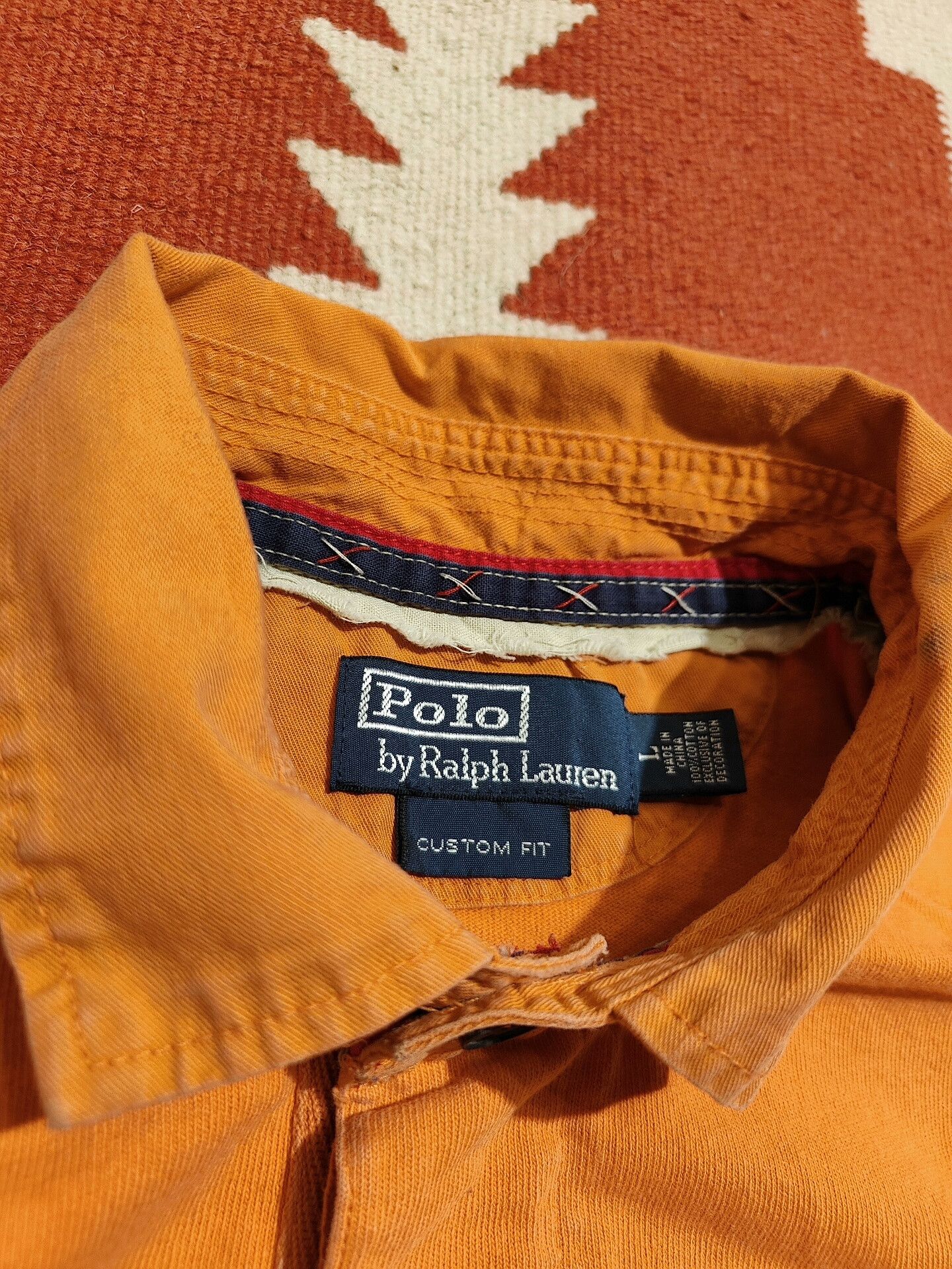 Polo Ralph Lauren Vintage Polo Ralph Lauren Hunting Shirt Size US L / EU 52-54 / 3 - 2 Thumbnail