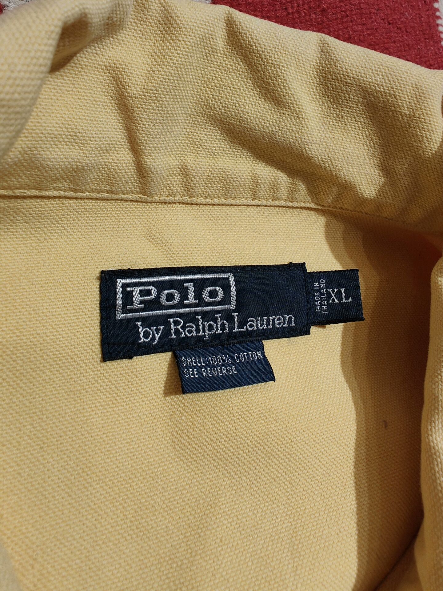 RRL Ralph Lauren Vintage Polo Yellow Firefighter Jacket Size US XL / EU 56 / 4 - 3 Thumbnail