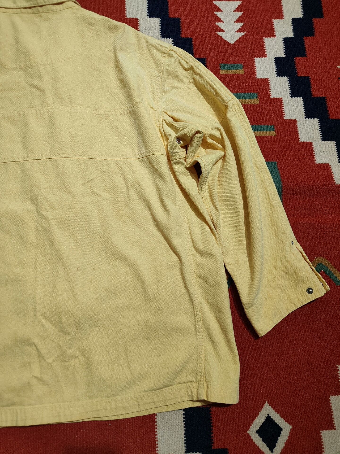 RRL Ralph Lauren Vintage Polo Yellow Firefighter Jacket Size US XL / EU 56 / 4 - 8 Thumbnail