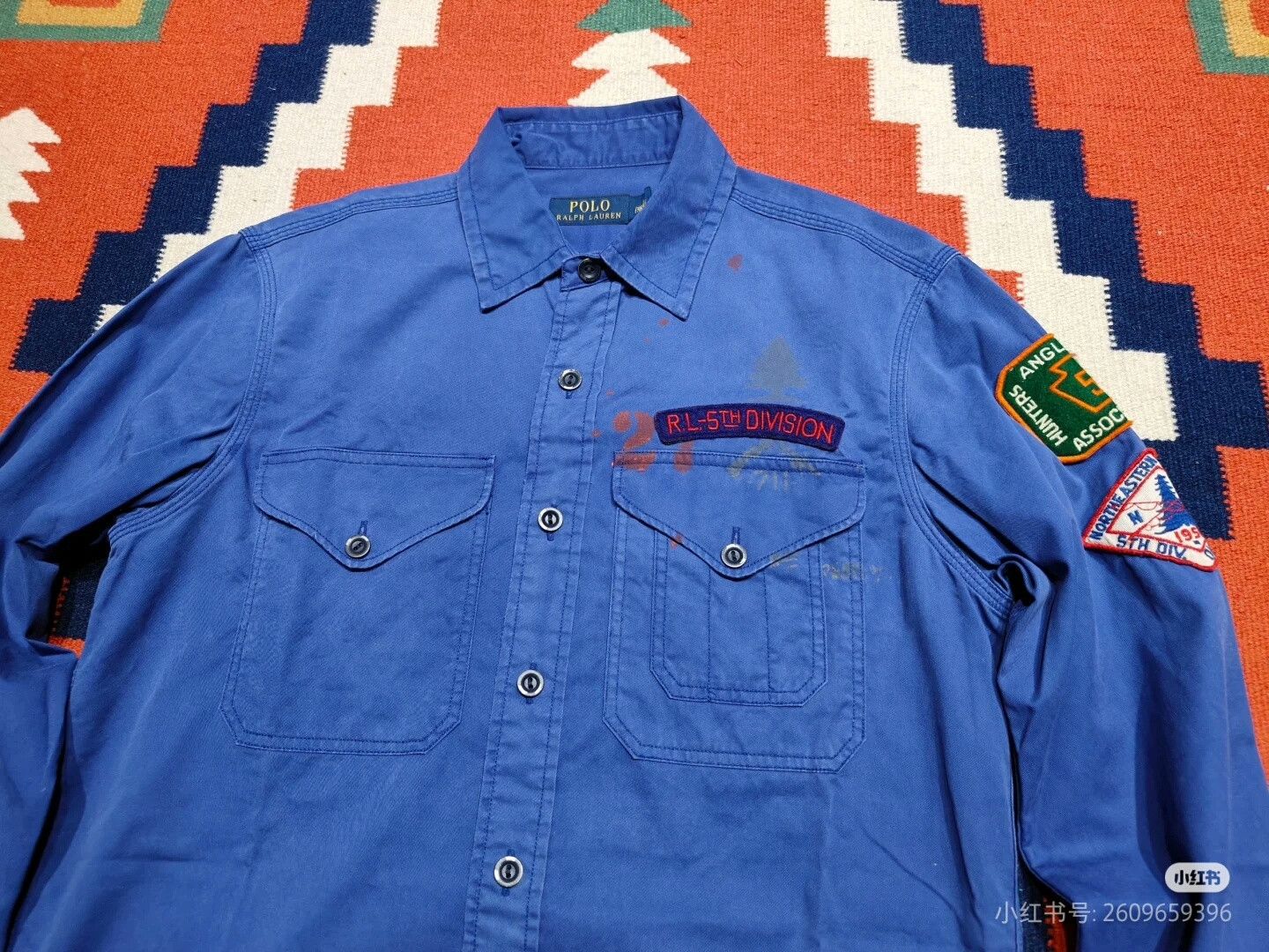 RRL Ralph Lauren Ralph Lauren Fishing Shooting Club Shirt Size US S / EU 44-46 / 1 - 5 Thumbnail