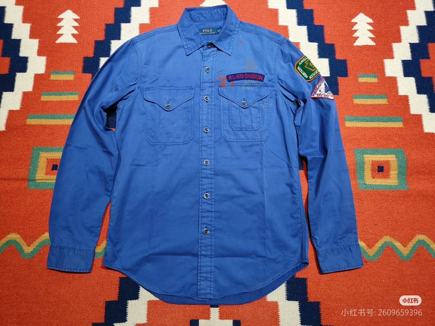 RRL Ralph Lauren Ralph Lauren Fishing Shooting Club Shirt Size US S / EU 44-46 / 1 - 3 Thumbnail