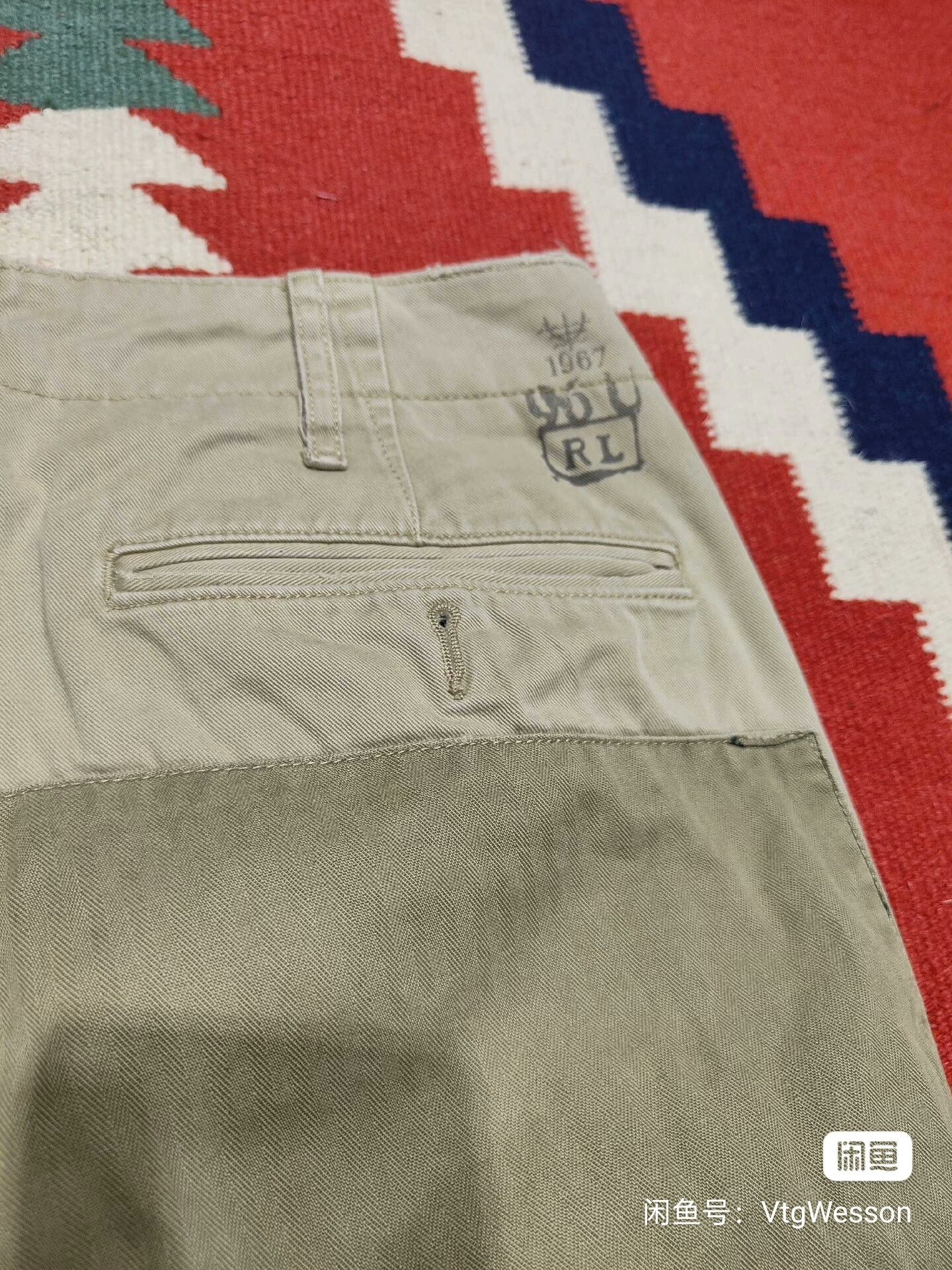RRL Ralph Lauren Ralph Lauren Patchwork Cargo Pants Size US 31 - 9 Thumbnail