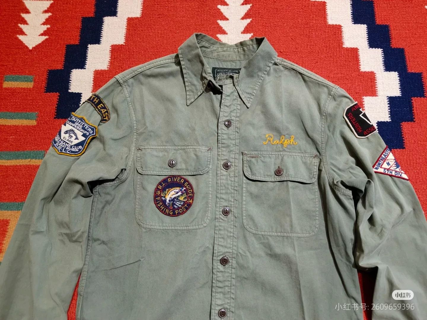 RRL Ralph Lauren Ralph Lauren Fishing Club Shirt Size US S / EU 44-46 / 1 - 5 Thumbnail